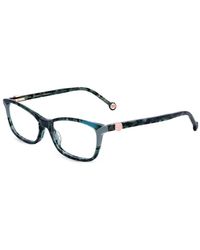 Carolina Herrera - Tortoiseshell-Effect Rectangle-Frame Glasses - Lyst