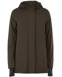 Herno - A-Shape 2Layers Hooded Jacket - Lyst