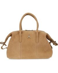 Patrizia Pepe - New Business Suede Tote Bag - Lyst