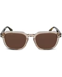 Lacoste - L6046S 264 Sonnenbrille Mit Eckigem Gestell - Lyst