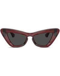 Burberry - Rose Monogram Cat-Eye Sunglasses - Lyst