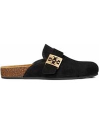 Tory Burch - Mellow Logo-Plaque Mules - Lyst