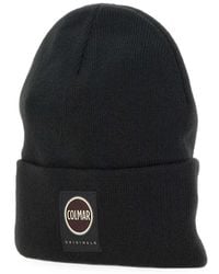 Colmar - Ribbed Logo-Patch Beanie Hat - Lyst