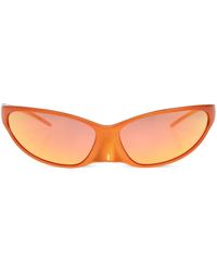 Balenciaga - 4g Cat-eye Mirrored Sunglasses - Lyst