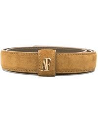 Alberta Ferretti - Logo-Plaque Belt - Lyst
