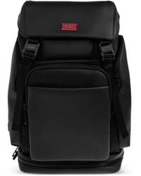 DIESEL - Zaino Con Placca Logo - Lyst
