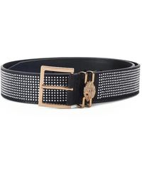 Kurt Geiger - Shoreditch-Detail Embellished Belt - Lyst