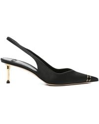 Elisabetta Franchi - 60Mm Slingback Pointed-Toe Pumps - Lyst