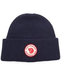 Fjallraven - 1960 Beanie Mit Logo-Patch - Lyst