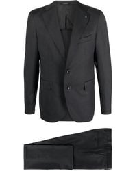 Tagliatore - Single-Breasted Virgin Wool Suit - Lyst