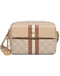 Liu Jo - Monogram-Pattern Crossbody Bag - Lyst