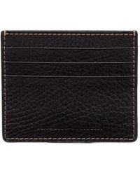 Brunello Cucinelli - Logo-Debossed Leather Cardholder - Lyst
