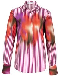 Silvia Tcherassi - Linette Striped Shirt - Lyst