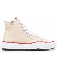 Maison Mihara Yasuhiro - Lace-Up High-Top Sneakers - Lyst