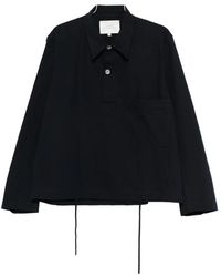 Studio Nicholson - Drawcord-Hem Chest-Pocket Shirt - Lyst