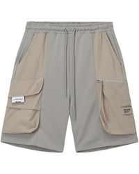 Musium Div. - Cargo-Shorts Mit Logo-Print - Lyst