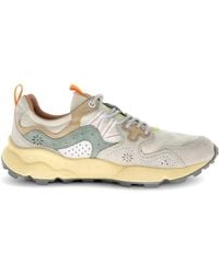 Flower Mountain - Nubuck Leren Sneakers - Lyst
