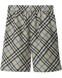 Burberry - Bermudas Nova Check - Lyst