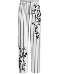Dolce & Gabbana - Pantalones Vanity con bordado - Lyst