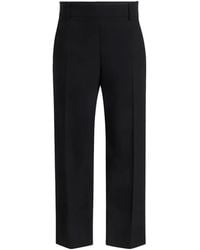 KHAITE - Pressed-Crease Trousers - Lyst