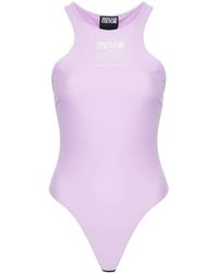 Versace Jeans Couture - Sleeveless Bodysuit - Lyst