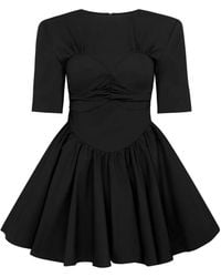 Violante Nessi - Timothee Twisted-Bodice Mini Dress - Lyst