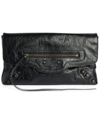 Balenciaga - Le City Leather Clutch - Lyst