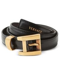 Versace - Ledergürtel 2 Cm - Lyst