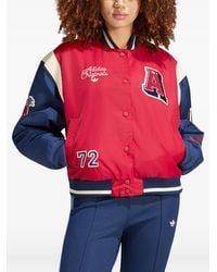 adidas - Bomberjack Met Badges - Lyst