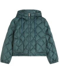 Weekend by Maxmara - キルティング フーデッドジャケット - Lyst