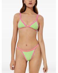 Beach Riot - Mika Metallic-Effect Bikini Top - Lyst