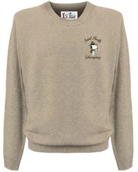 Mc2 Saint Barth - X Snoopy Peanuts クルーネック セーター - Lyst