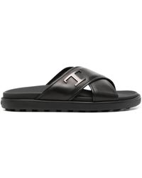 Tod's - Timeless Slides Shoes - Lyst