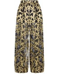 Nina Ricci - Printed Plazzo Pants - Lyst