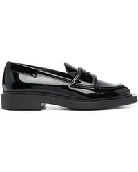 3Juin - Square-Toe 35Mm Leather Loafers - Lyst