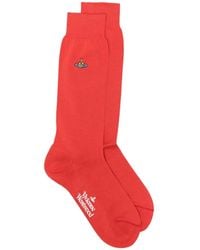 Vivienne Westwood - Orb-Embroidery Socks - Lyst