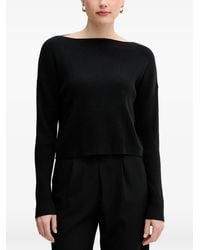 Sisley - Ribbed Knit Jumper - Lyst
