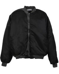 ALEXANDER DIGENOVA - Distressed Bomber Jacket - Lyst