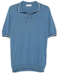 Gran Sasso - Contrast-Trim Short-Sleeve T-Shirt - Lyst