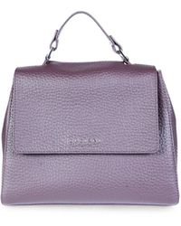 Orciani - Sveva Soft Grained Leather Tote Bag - Lyst