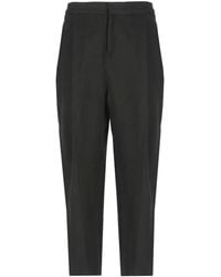 Elisabetta Franchi - Pantalon À Détails Plissés - Lyst