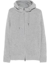 Herno - Zip-Up Wool Hoodie - Lyst