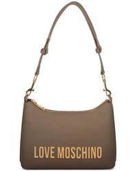 Love Moschino - Logo Lettering Shoulder Bag - Lyst