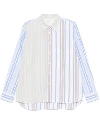 Universal Works - Mixed-Stripes Shirt - Lyst