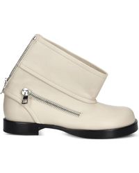 JW Anderson - 30Mm Zip-Detail Boots - Lyst