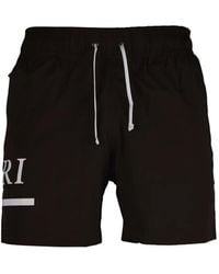 Amiri - Logo Elastic Swim Shorts - Lyst
