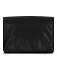 Dolce & Gabbana - Bolso de mano con logo estampado - Lyst