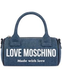 Love Moschino - Top-Handle Clutch Bag - Lyst
