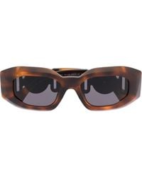 Versace - Medusa Oval-frame Sunglasses - Lyst