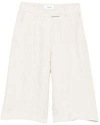Lardini - Wide-Leg Tailored Shorts - Lyst